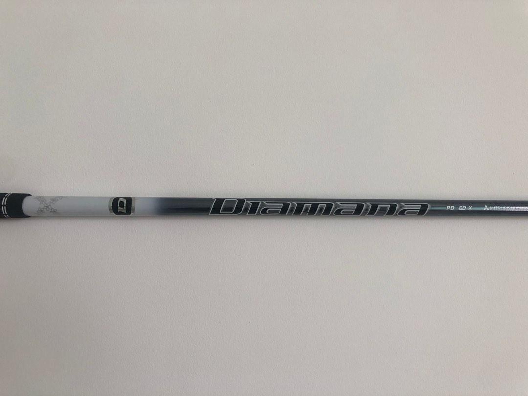 Adaptateur Callaway Arbre Conducteur Mitsubishi Diamana PD 70X - Extra Rigide, 43,5 Pouces