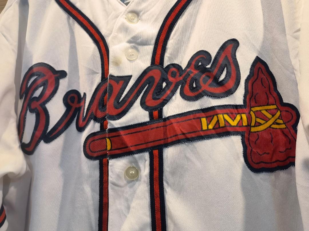 MLB VINTAGE ATLANTA BRAVES MAJESTIC JERSEY, Men's Fashion, Tops & Sets,  Tshirts & Polo Shirts on Carousell