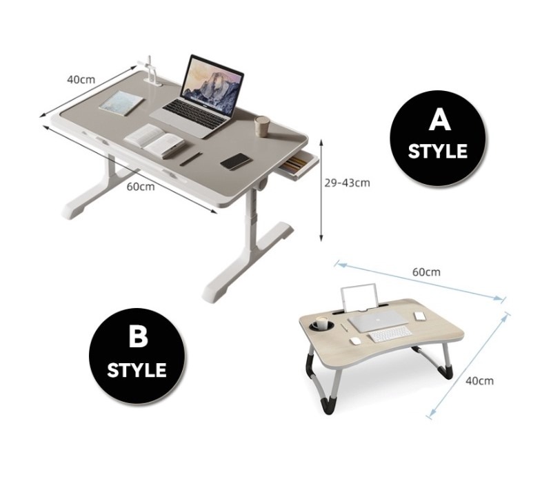 Multi-purpose Foldable Laptop Table Lazy Table Bed Table, Furniture