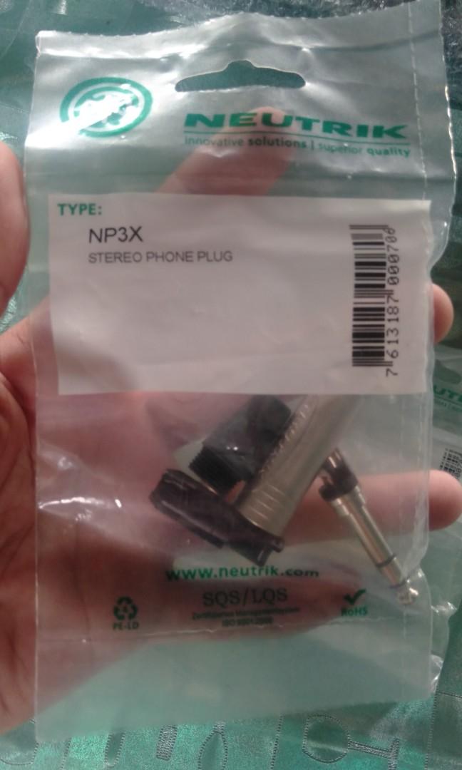 NEUTRIK CONNECTORS, Audio, Other Audio Equipment on Carousell
