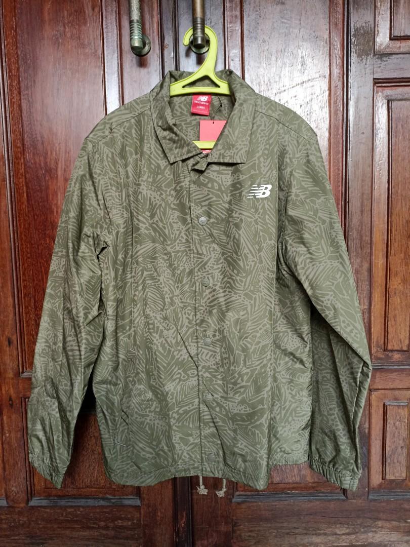 New balance classic discount printed coaches jacket