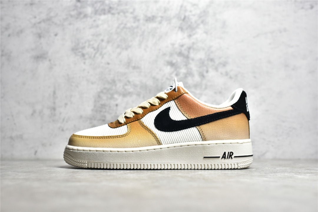 Nike Air Force 1 Low '07 Ale Brown Sanddrift shoes, Men's Fashion