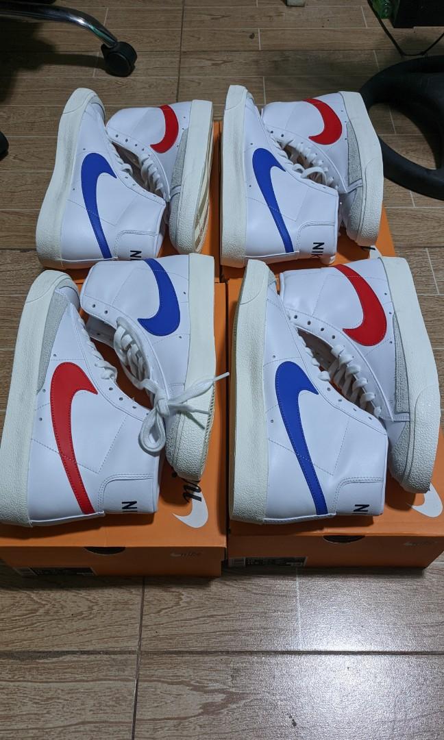 Blazer mid store 77 red swoosh