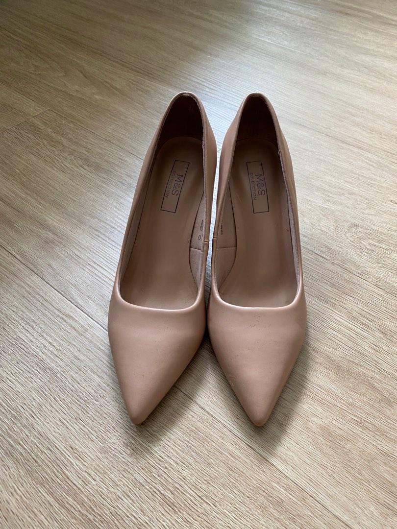 Nude heels m&s top