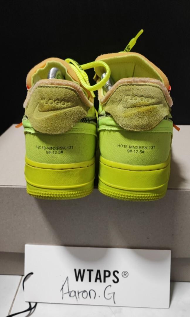 Nike air force 1 on sale x off white 2018
