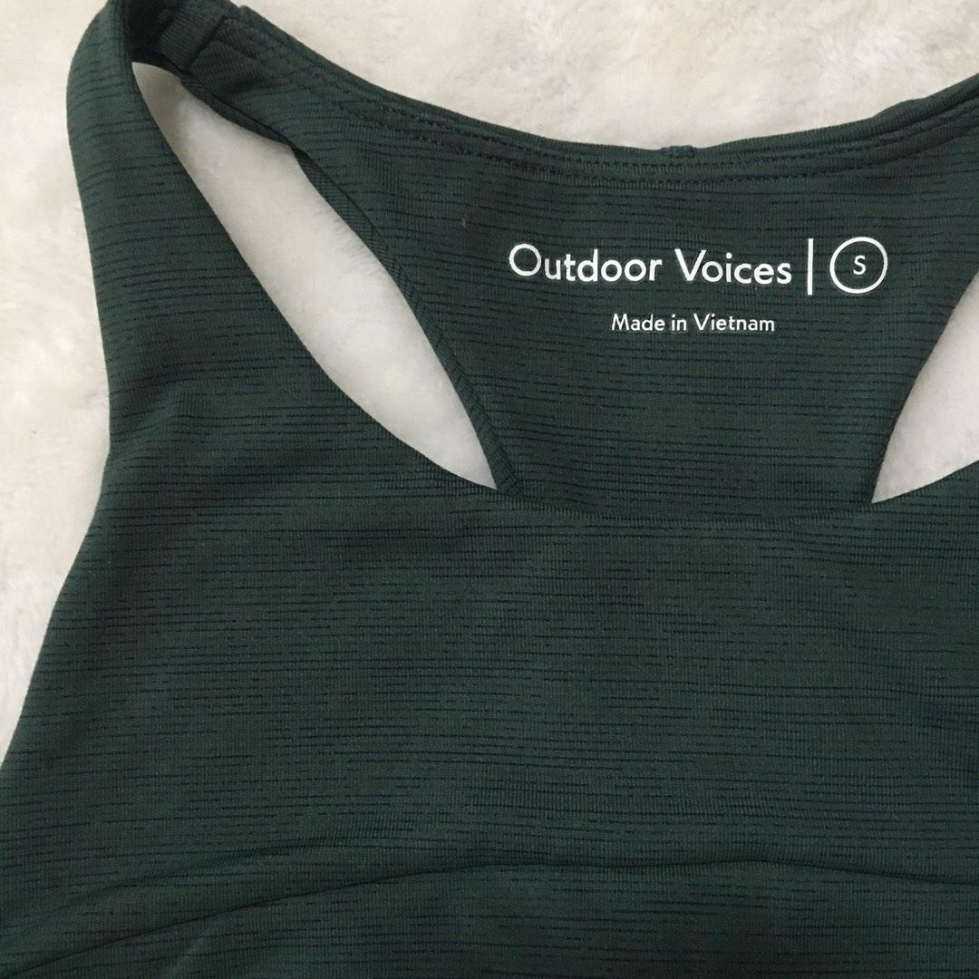 Outdoor Voices Techsweat Crop, Men's Fashion, Activewear on Carousell