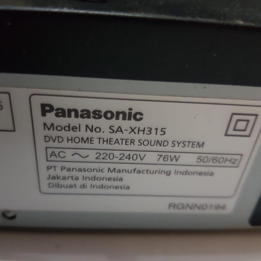 panasonic dvd home theater sound system, Elektronik, Audio di Carousell
