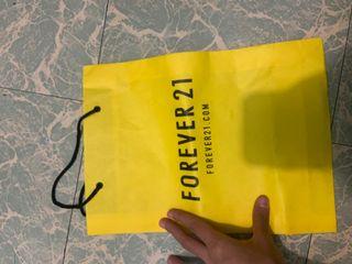paper bag forever 21 (medium)
