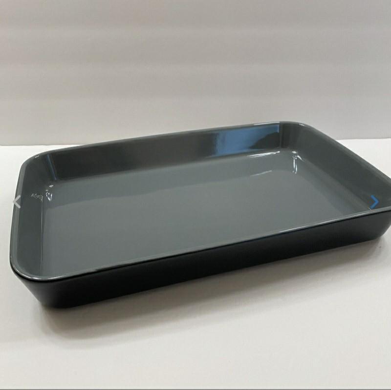Parini serving dish (Category: Bakeware) located in Meycauayan. Submitted by wearmystique (Listing ID 1181593180, Image 3). Description: Parini ceramic large serving dish New in box rectangular color gray/glossy ceramic lenght 16" width 10" height 2 1/2".