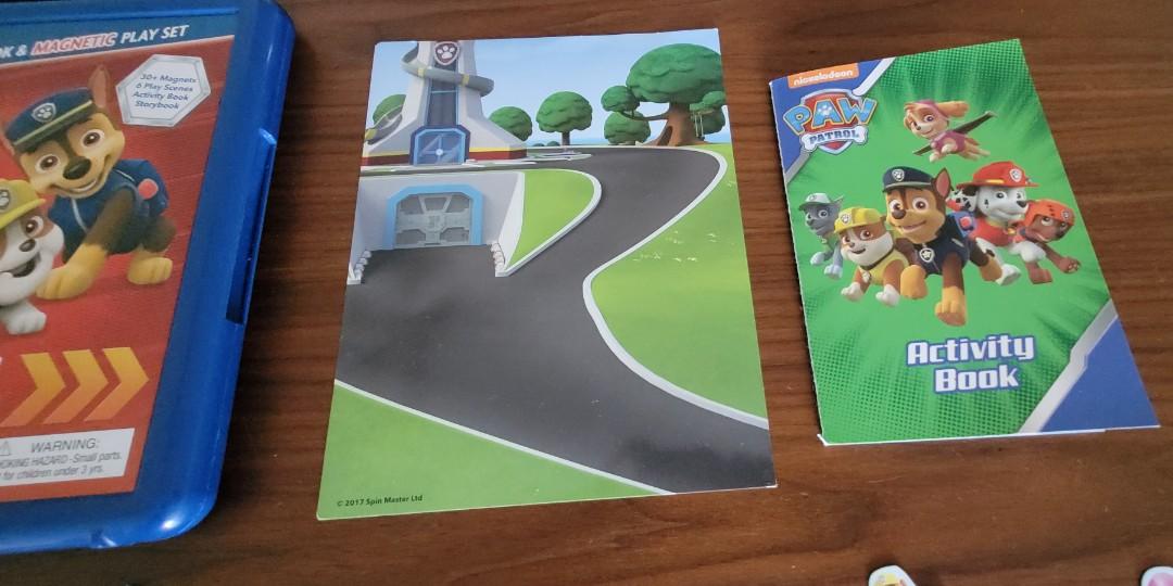 Paw Patrol Magnetic Playset, 75 Mix & Match Dress Up Magnets