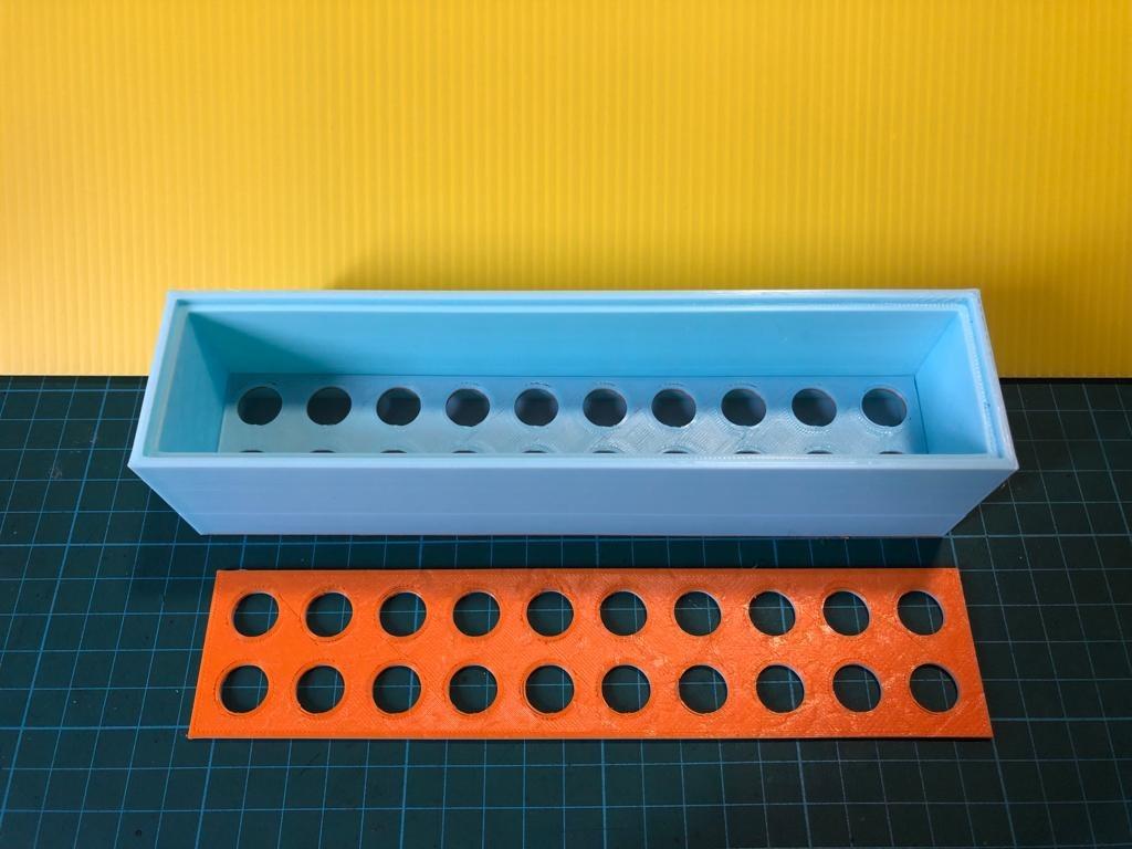 Custom 3D Printed Pen and Pencil Organizer, Hobbies & Toys, Stationery