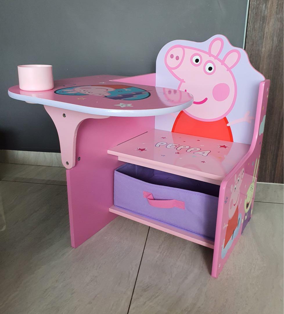 Peppa pig table and chair Babies Kids Baby Nursery Kids