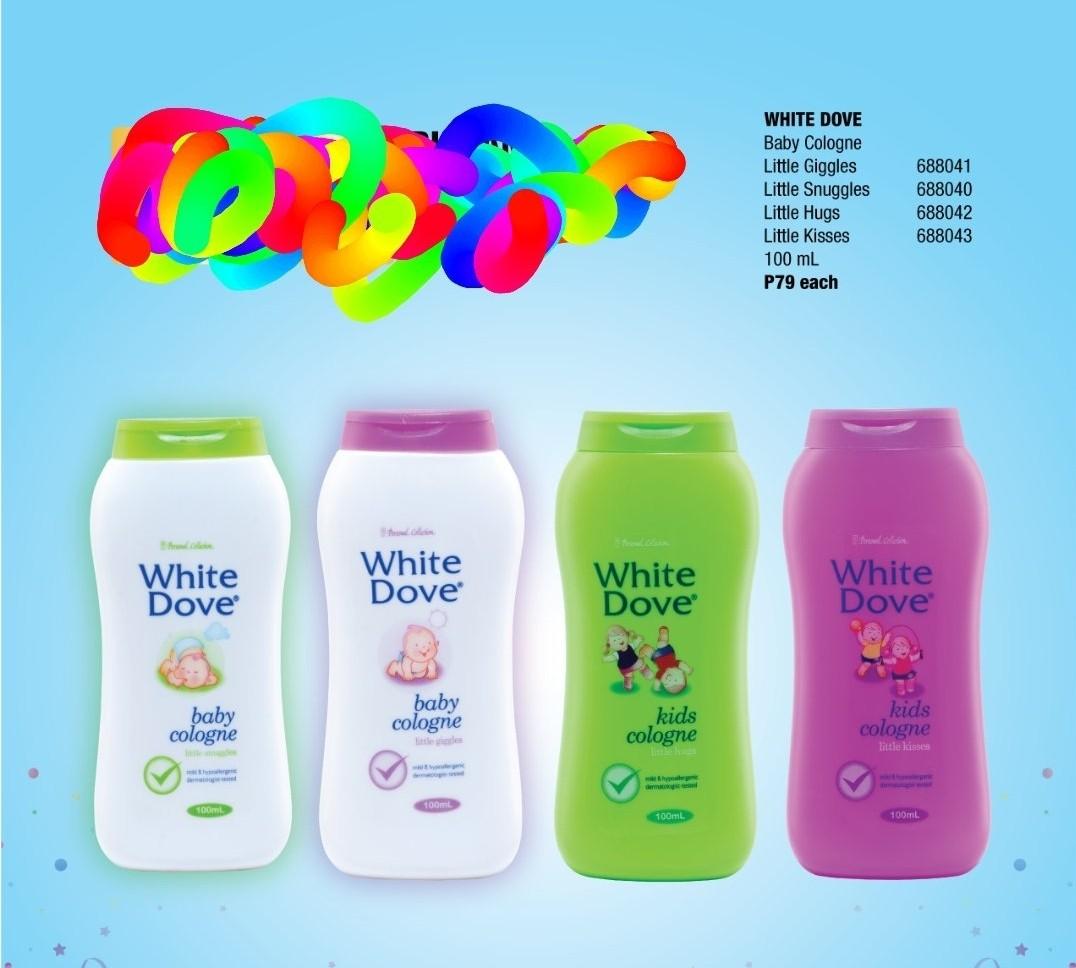 White dove baby 2025 cologne