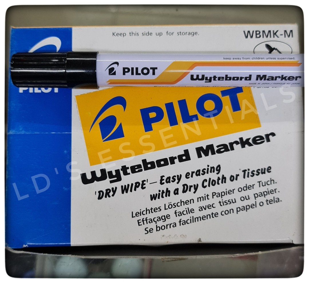 PILOT WHITEBOARD MARKER PEN AND REFILL, Hobbies & Toys, Stationary