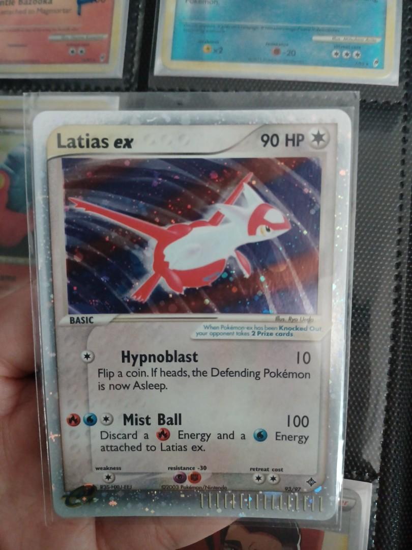 Pokemon Tcg Vintage Latias Ex Hobbies And Toys Toys And Games On Carousell 