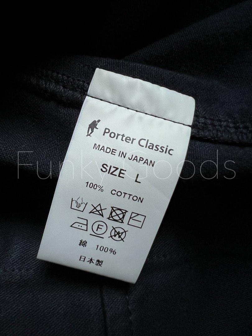 Porter Classic MOLESKIN FRENCH JACKET / BLACK, 男裝, 外套及戶外
