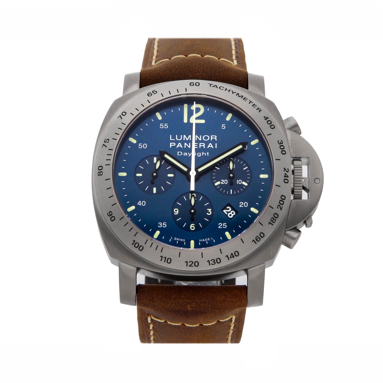 Pre Owned Panerai Luminor Chrono Daylight PAM 326