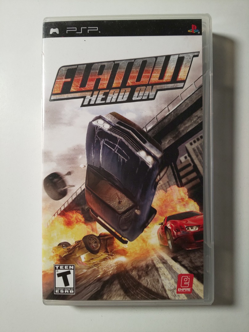 PSP UMD Game FLATOUT, 電子遊戲, 電子遊戲, 其他 Carousell