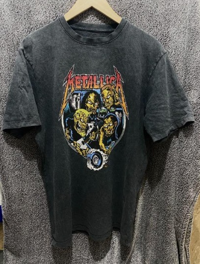 Pull&bear metallica best sale