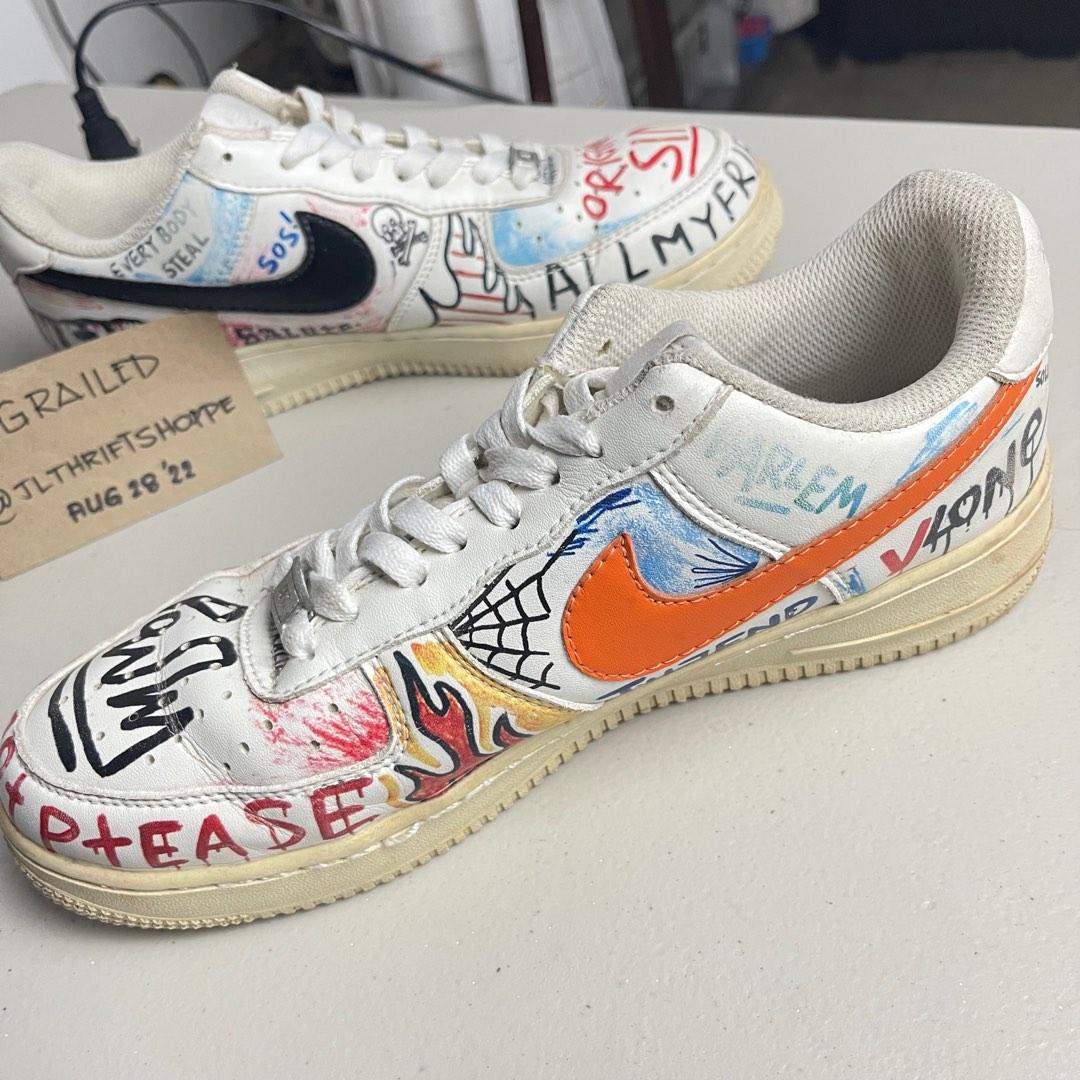 vlone x pauly af1