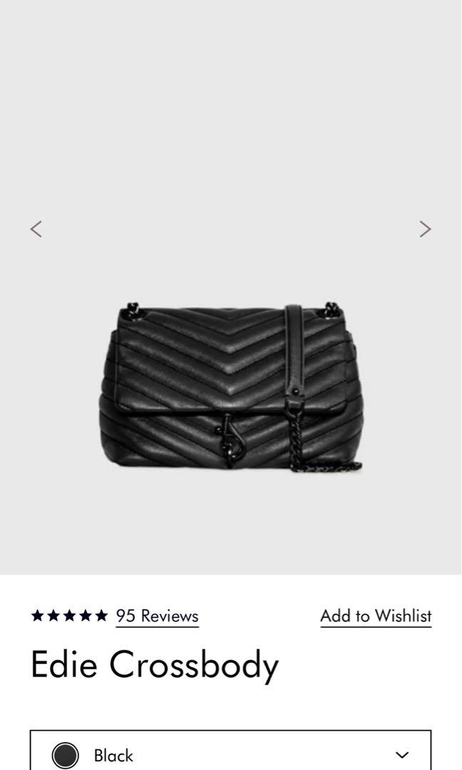 Rebecca Minkoff Edie Crossbody Black