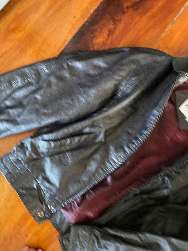 rugged leather jacket moto (Category: Coats, Jackets and Outerwear) located in Paranaque City. Submitted by studio0803ph (Listing ID 1181535087, Image 3). Description: amazing quality real leather.