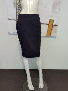Saba blue pencil cut skirt