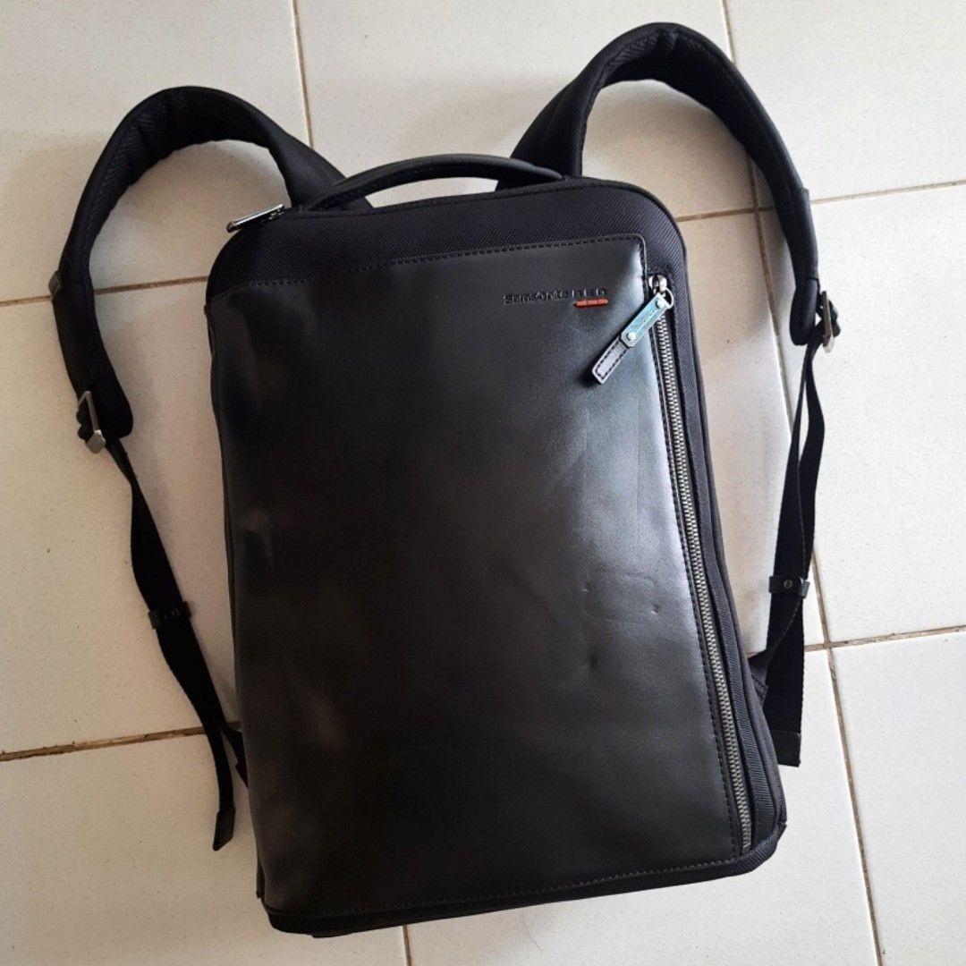 SAMSONITE RED ELPON BACKPACK SECOND PRELOVED ORIGINAL Fesyen Pria