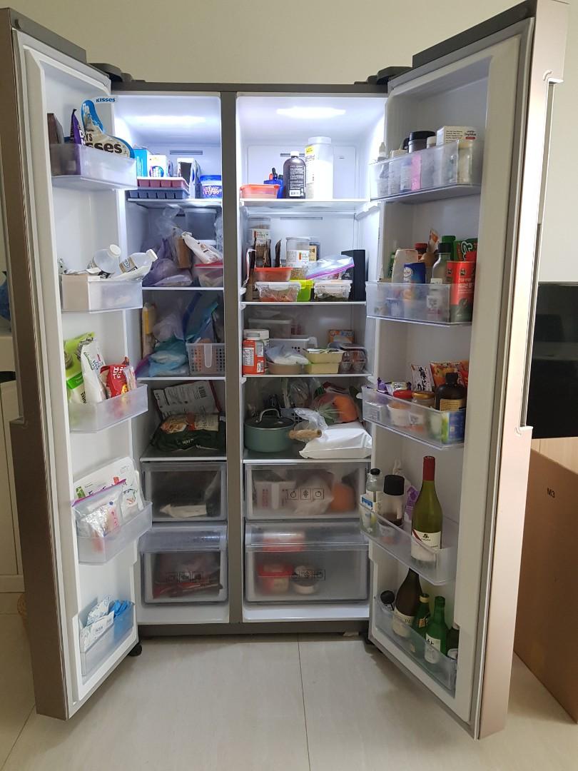 Samsung sidebyside Fridge 620L Twin Cooling Plus, TV & Home