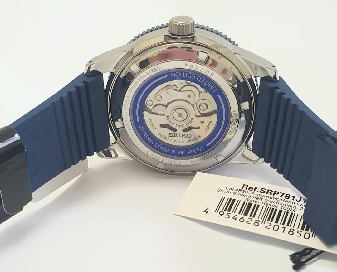 Seiko 5 Sports Mt. Fuji World Heritage Limited Edition SRP781J1 Made in