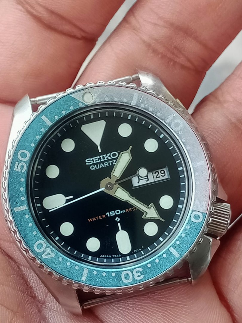 Seiko 7548 diver vintage, Men's Fashion, Watches & Accessories, Watches on  Carousell