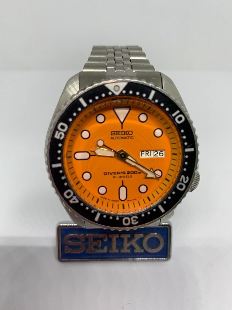 Seiko 7S26-0020 Scuba Diver Automatic 21 Jewels Day & Date, Men's Fashion,  Watches & Accessories, Watches on Carousell