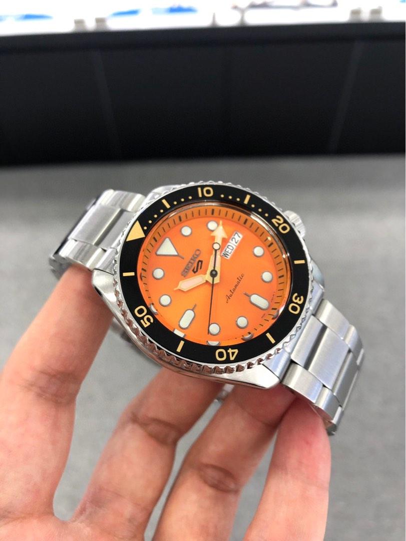 美品 SEIKO5ダイバーstyle自動巻きメンズ腕時計SRPD59K1 SEIKO5