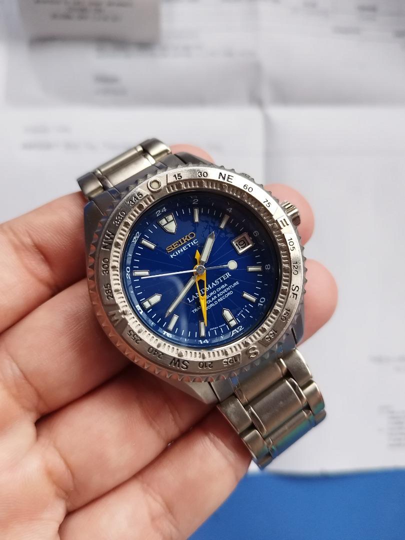 Seiko landmaster kinetic sales