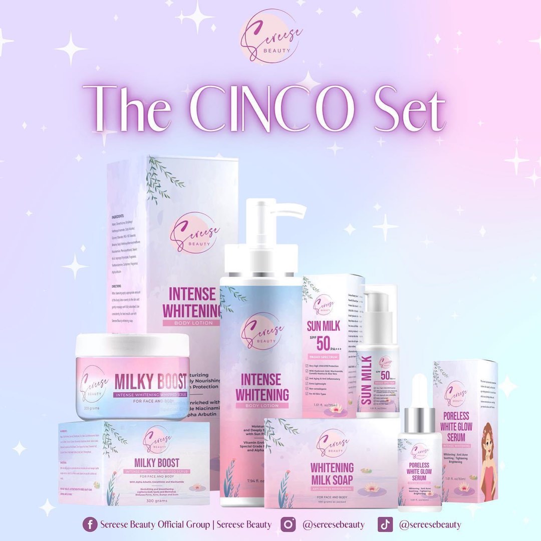 SEREESE BEAUTY Cinco Set, Beauty & Personal Care, Face, Face Care on