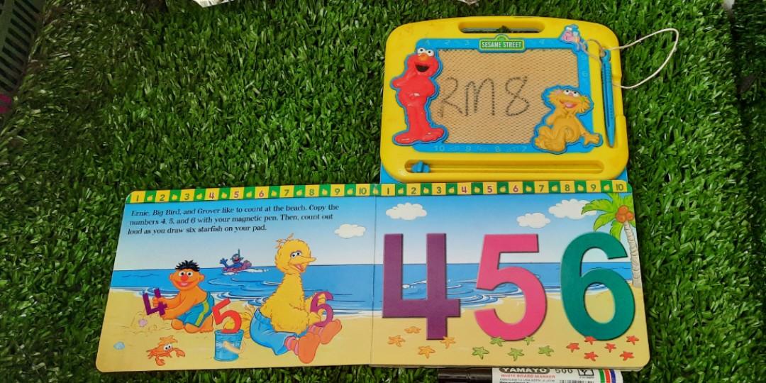 Sesame street counting with elmo hobbies toys books magazines