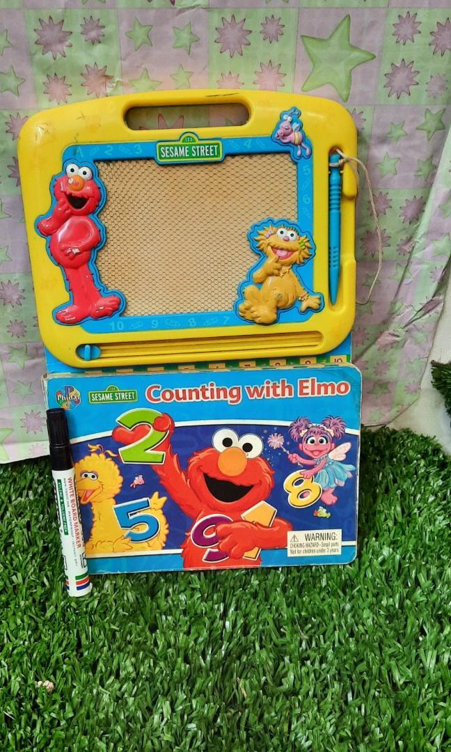 Sesame street counting with elmo hobbies toys books magazines
