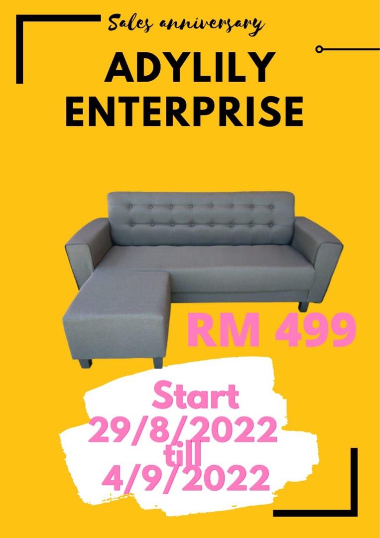 Sofa L 3 seater brand new, Furniture & Home Living, Furniture, Sofas on