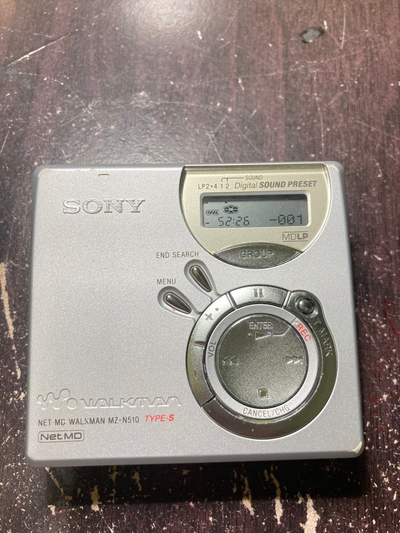 Sony net md player, Audio, Portable Music Players on Carousell