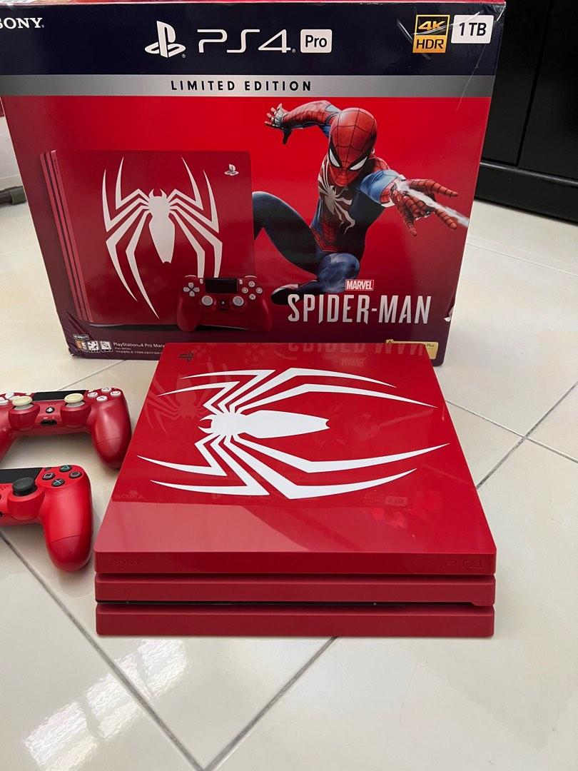 Ps4 pro spiderman store edition