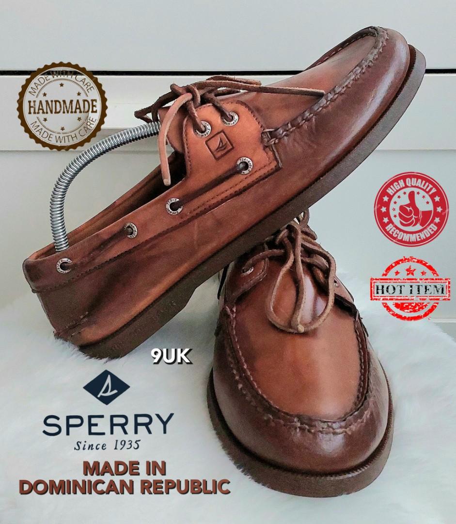 Where are sperry topsiders hotsell made