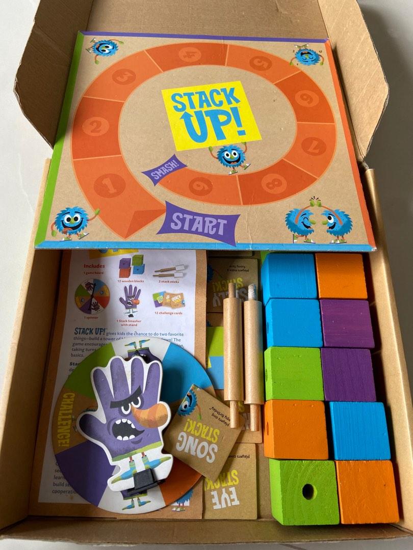 Stack Up! Board game for kids, Hobbies & Toys, Toys & Games on Carousell