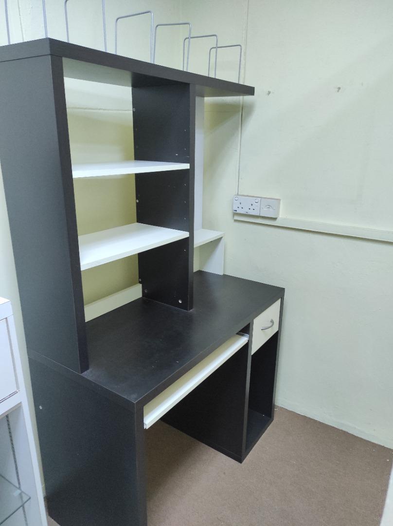 Study Table with Shelf (IKEA), Furniture & Home Living, Furniture