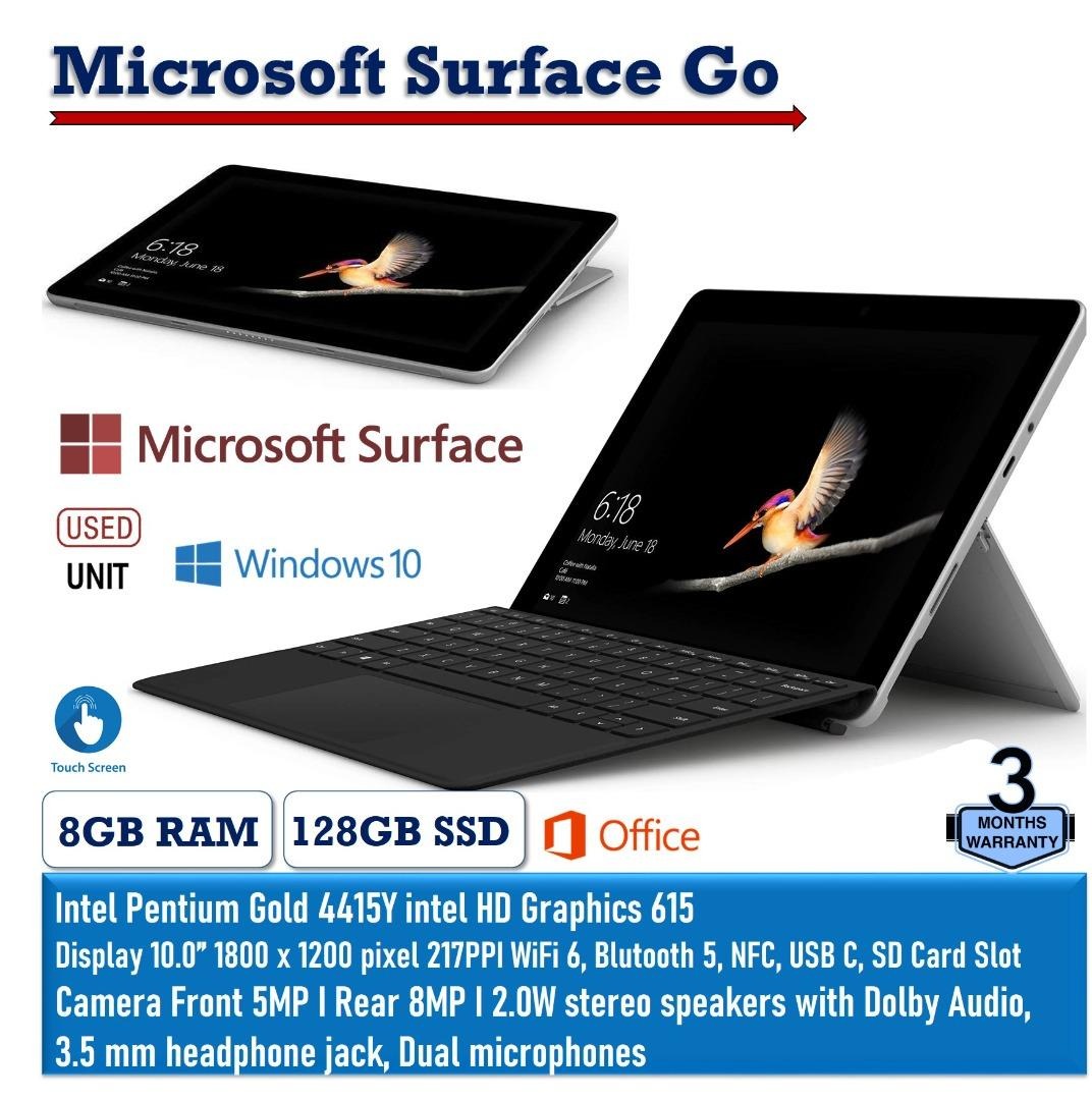 Microsoft Surface Go 128GB Pentium 8GB