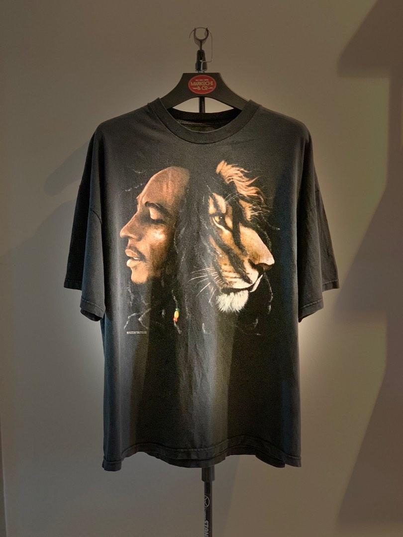 T SHIRT Lion Rasta BOB MARLEY Original (OveSized), Men's Fashion