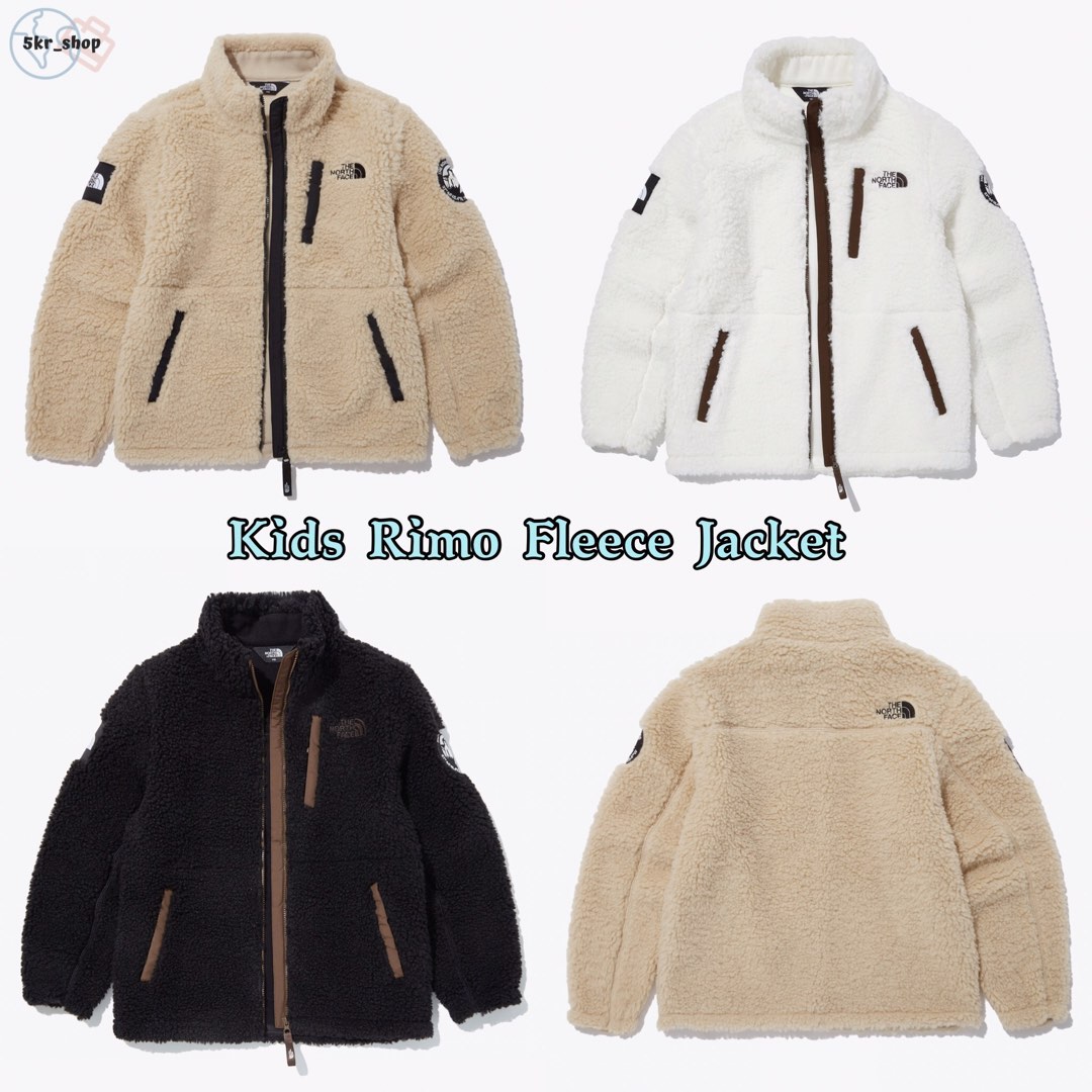 韓國The North Face 2022 💕新品💕 Kids Rimo Fleece Jacket