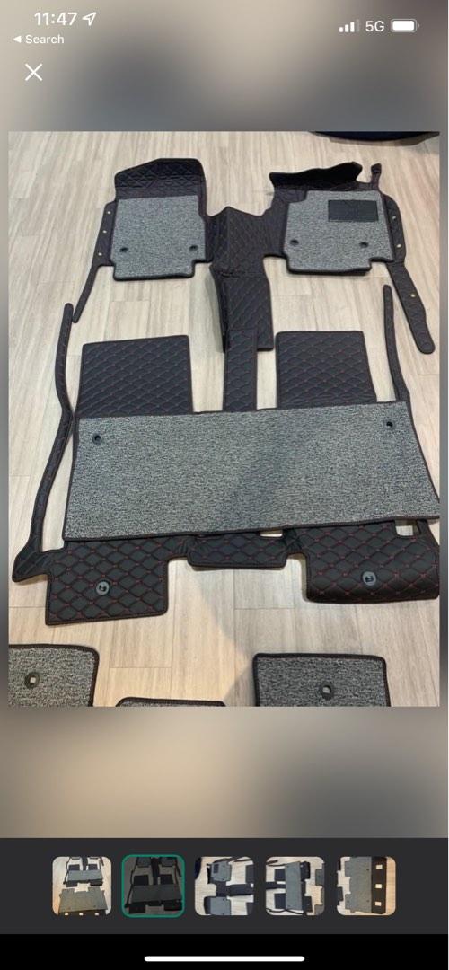 Toyota Estima ACR50 8-seater double layer custom floor mats, Car ...