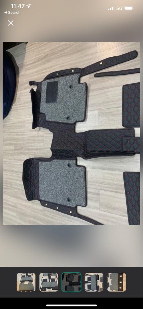 Toyota Estima ACR50 8-seater double layer custom floor mats, Car ...