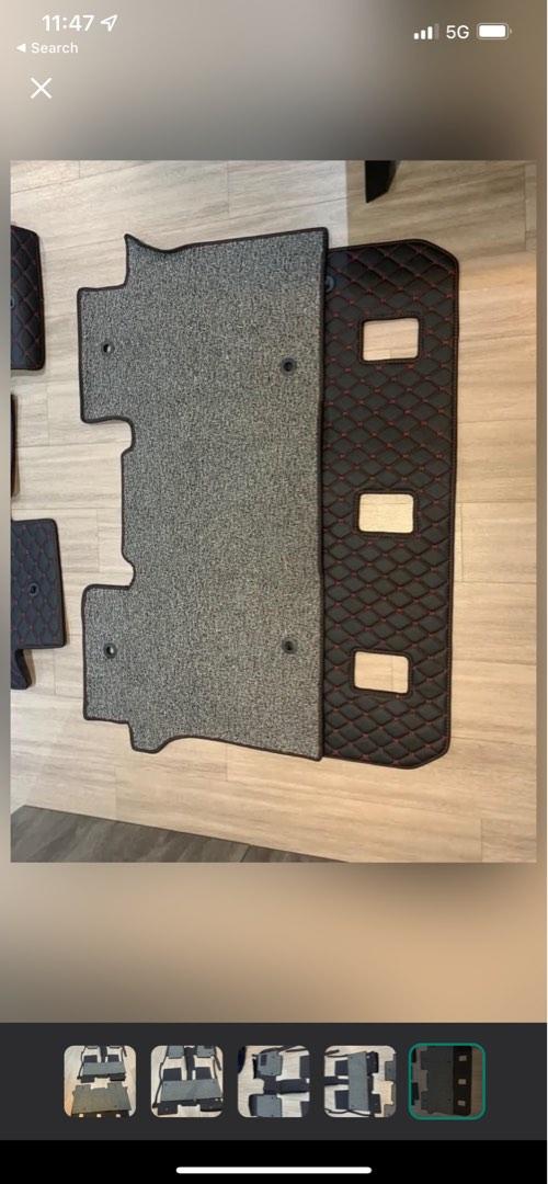 Toyota Estima ACR50 8-seater double layer custom floor mats, Car ...