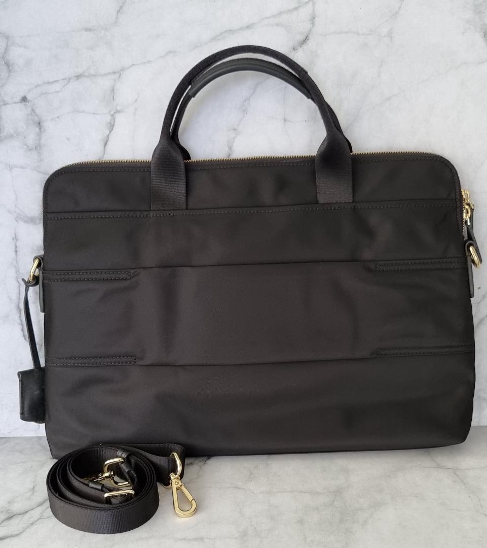 TUMI Original Paulina nylon laptop Black, Barang Mewah, Tas & Dompet di